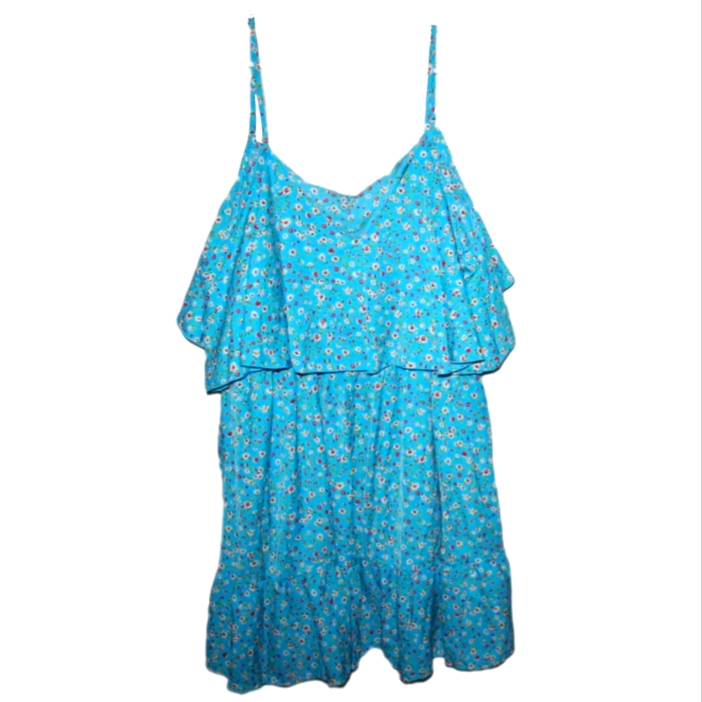 Women's Plus Size Spring Floral Dress